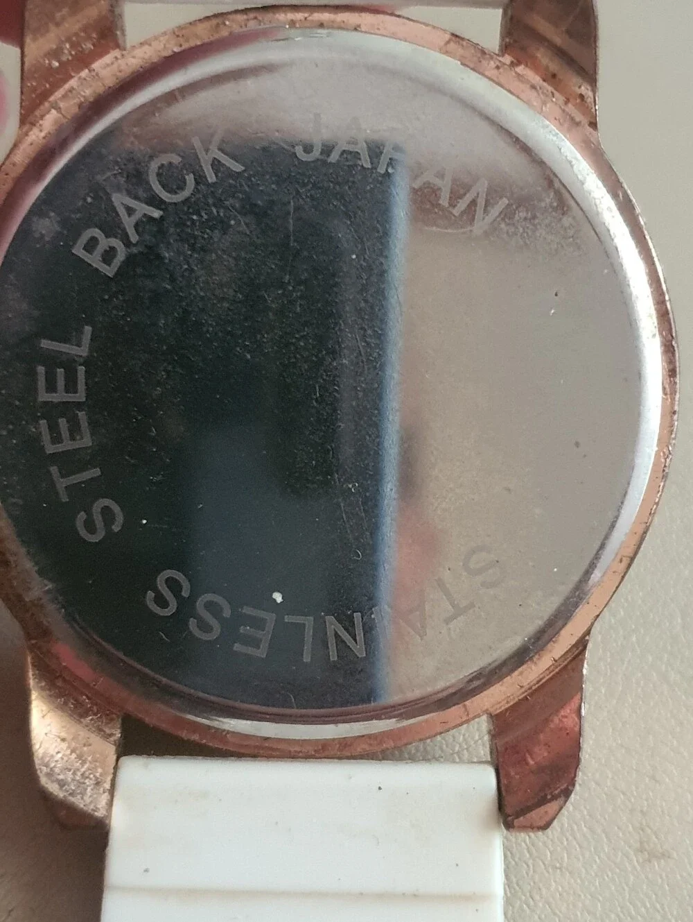 10/$20 Geneva Goldtone/Silver Silicone Oversize Men's Watch